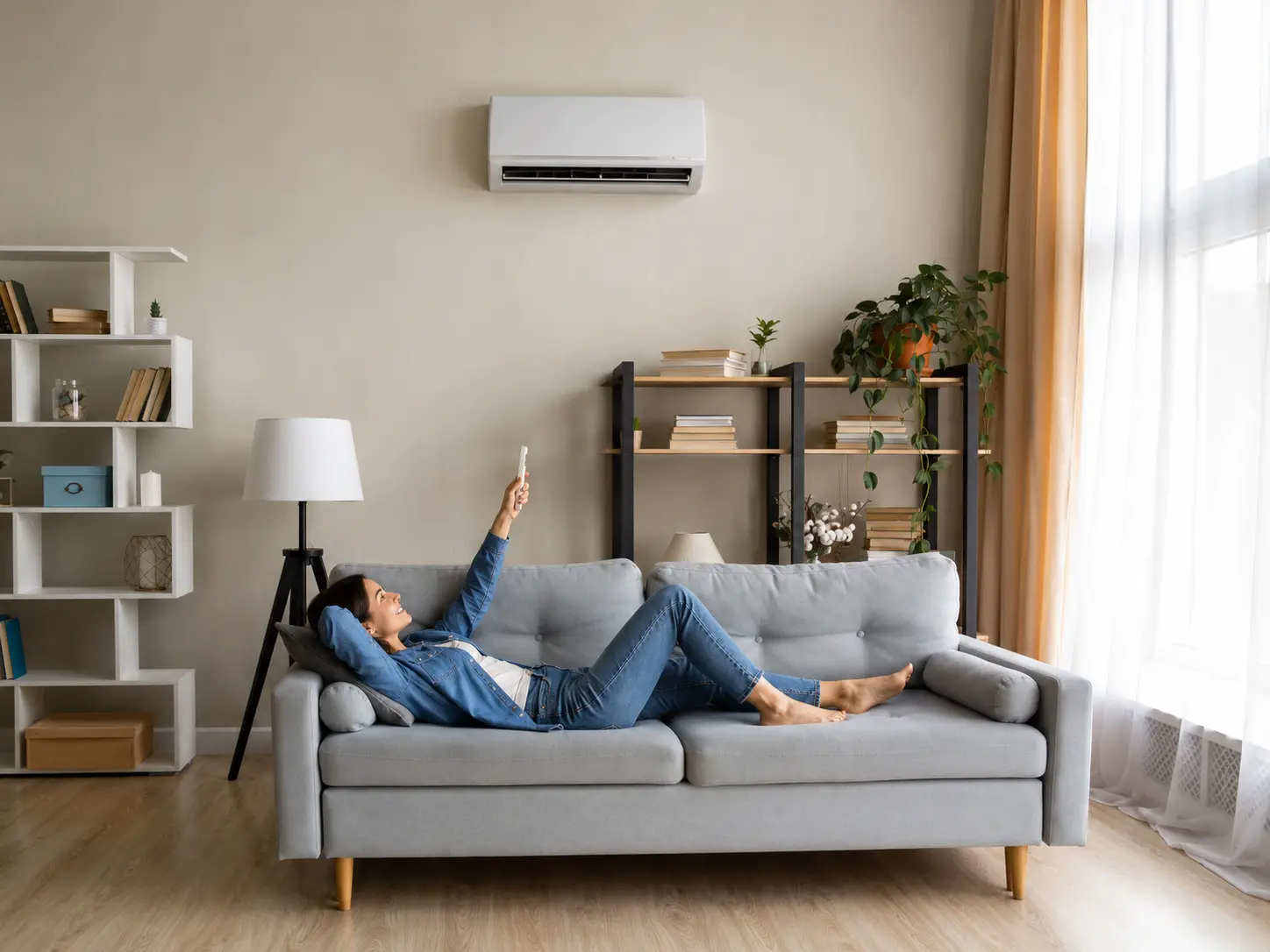 Running system — comfortable home after repair
